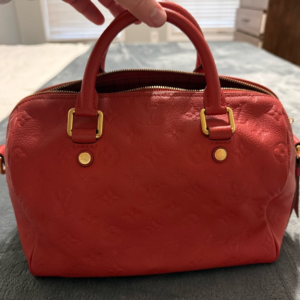 Louis Vuitton Speedy 25 Bandouliere empreinte